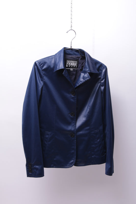 Gianfranco ferre 90’s shinny light jacket