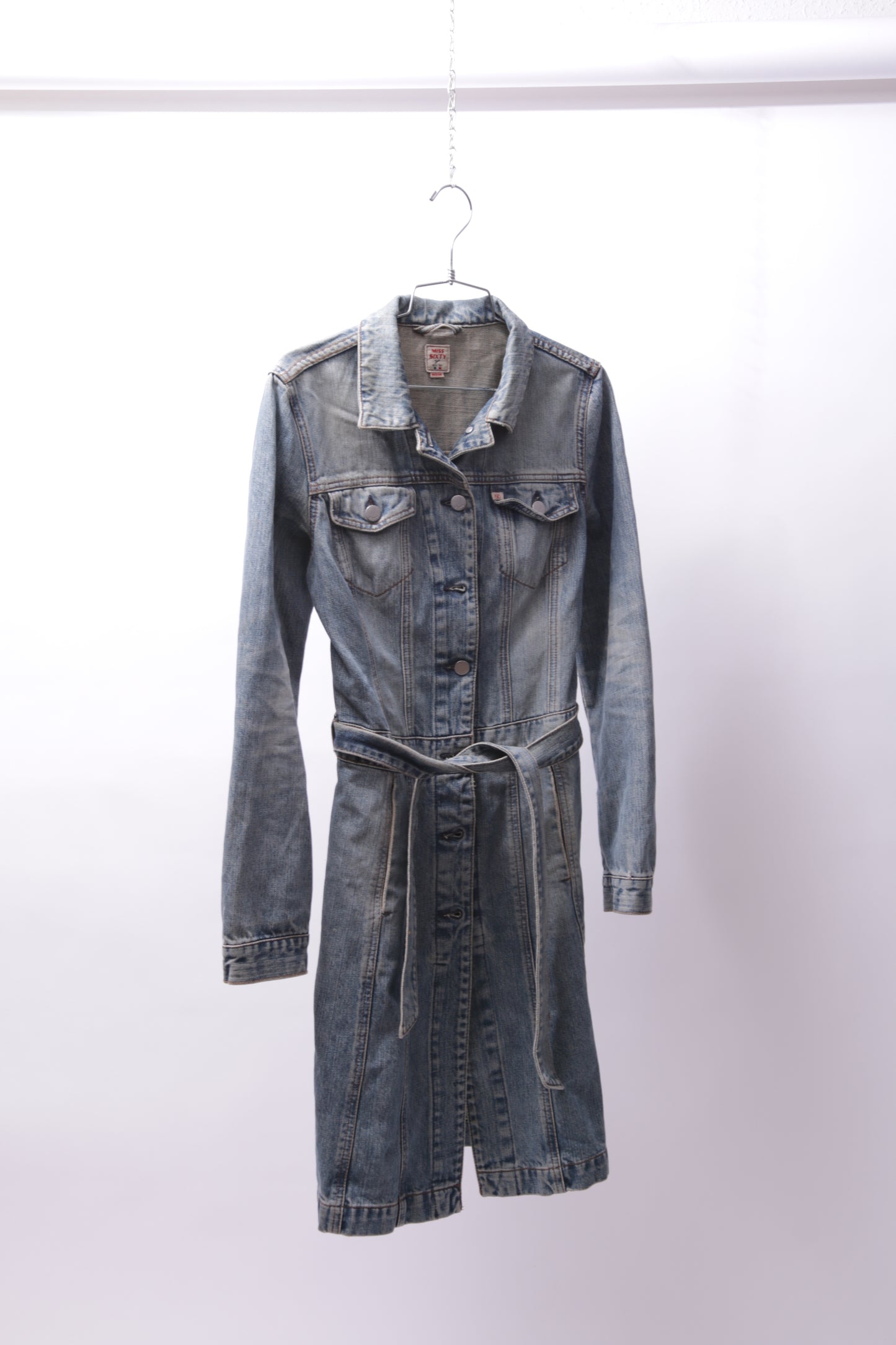 Miss Sixty long denim jacket