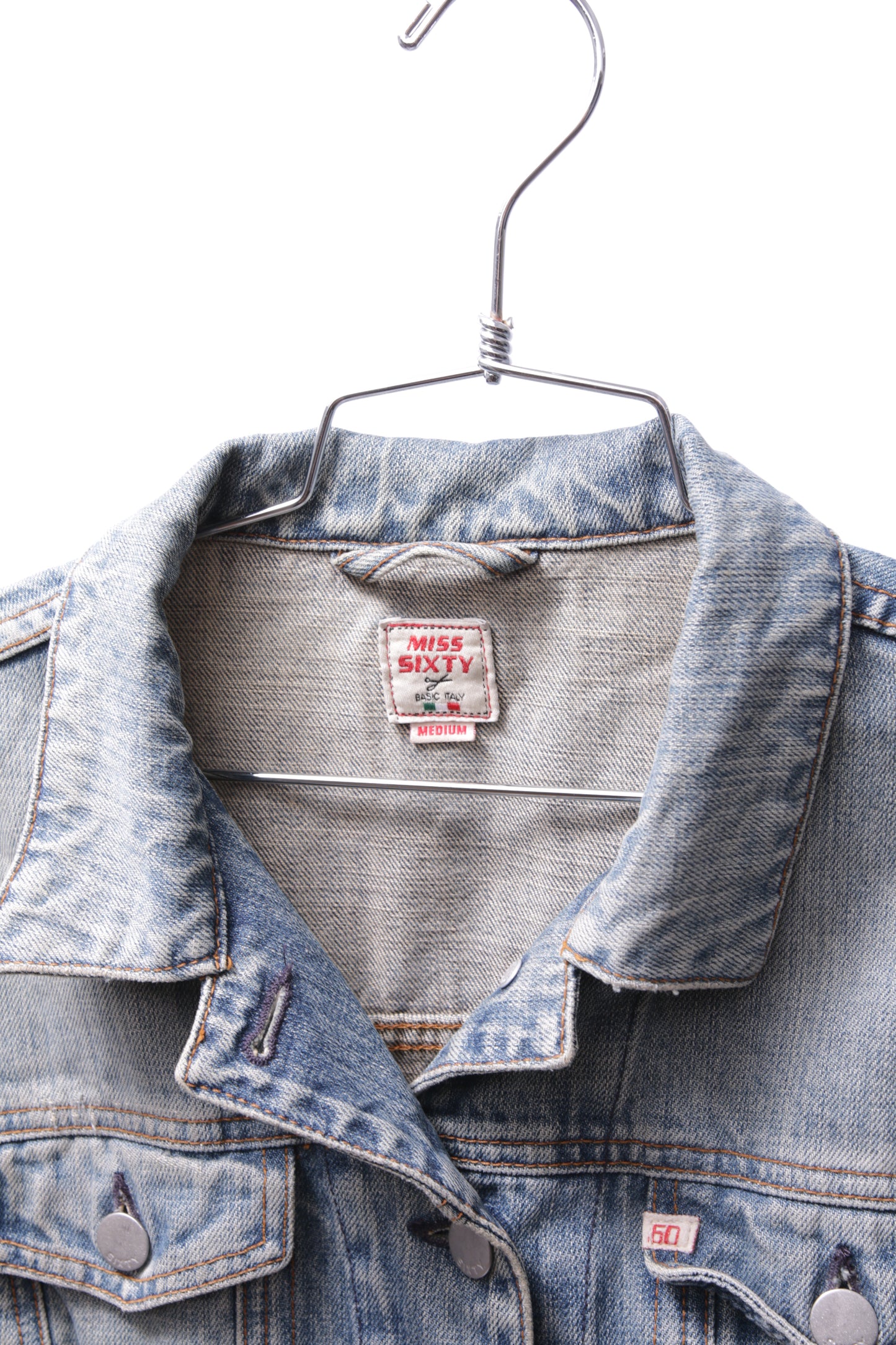 Miss Sixty long denim jacket