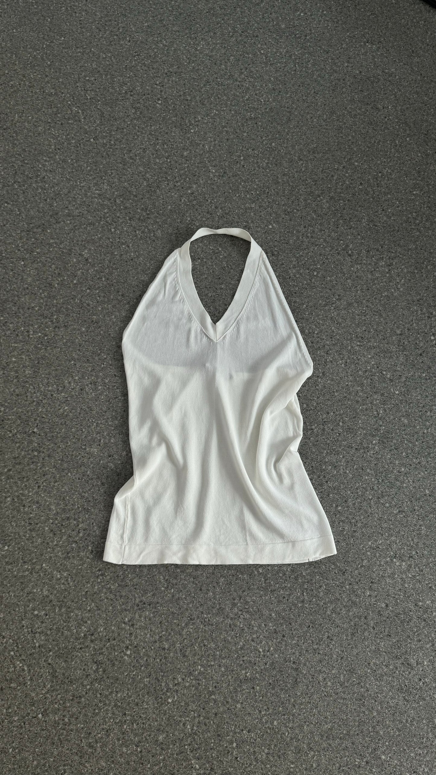 Extyn white collar top