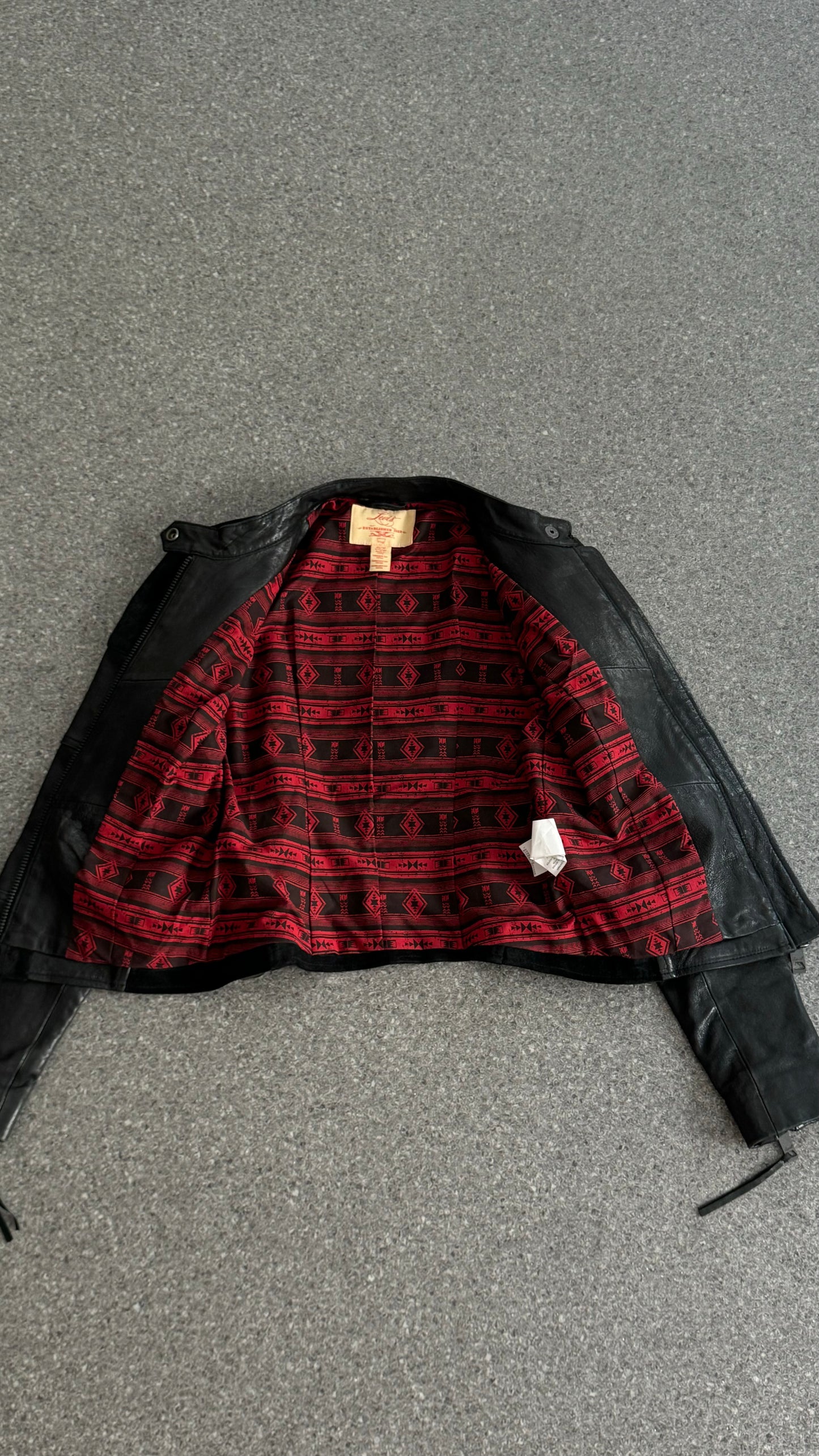 Levi's leather and suede biker jacket *petit*