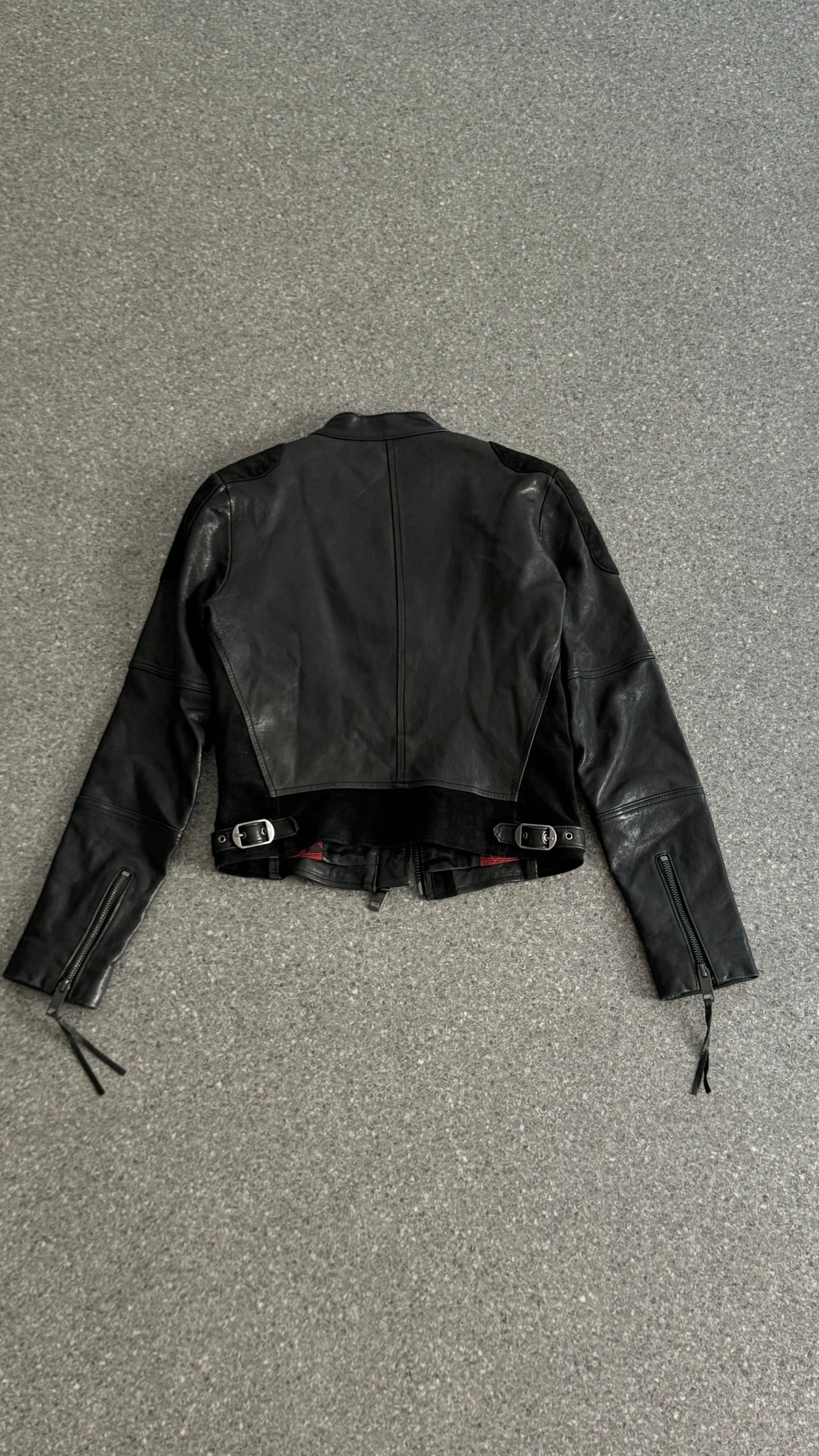 Levi's leather and suede biker jacket *petit*