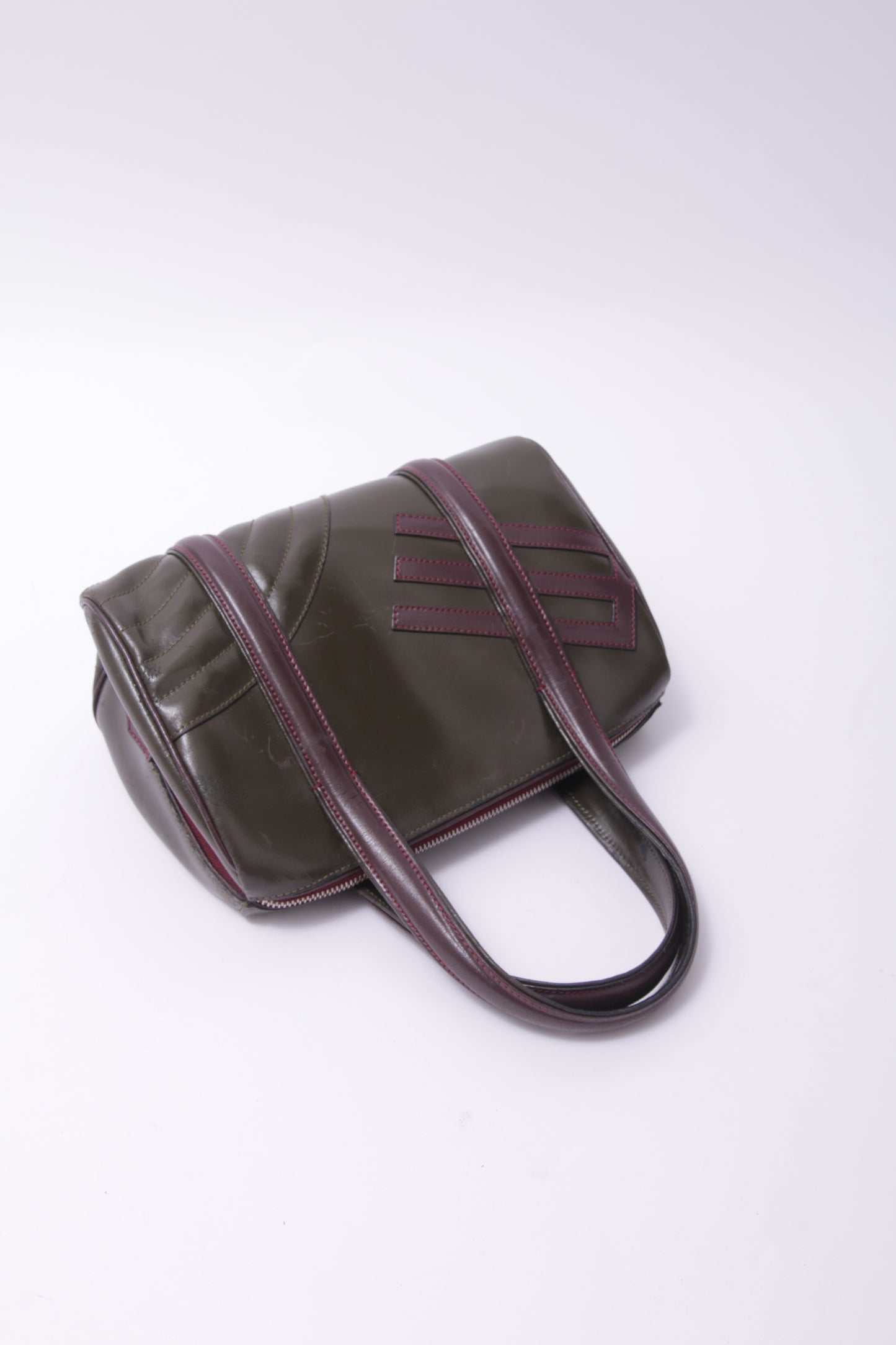 Etro 00's leather bowling bag