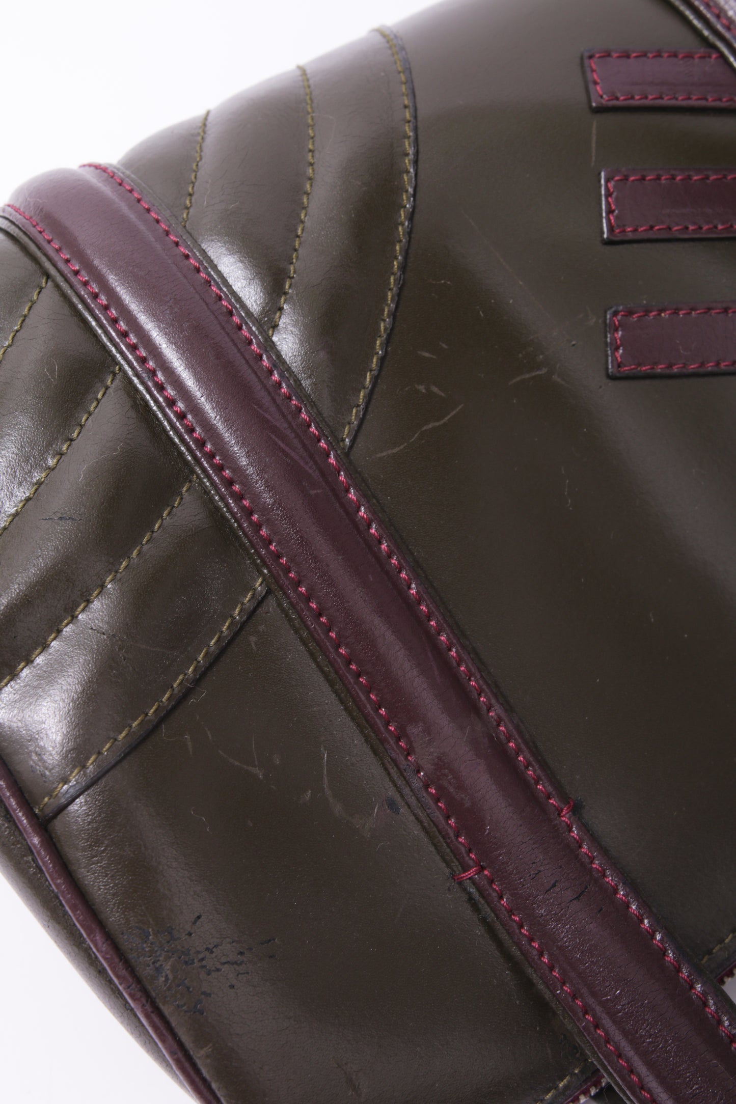 Etro 00's leather bowling bag