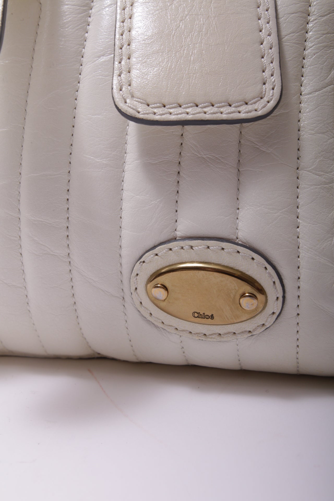 Chloé Spring 2007 bay bag in light cream