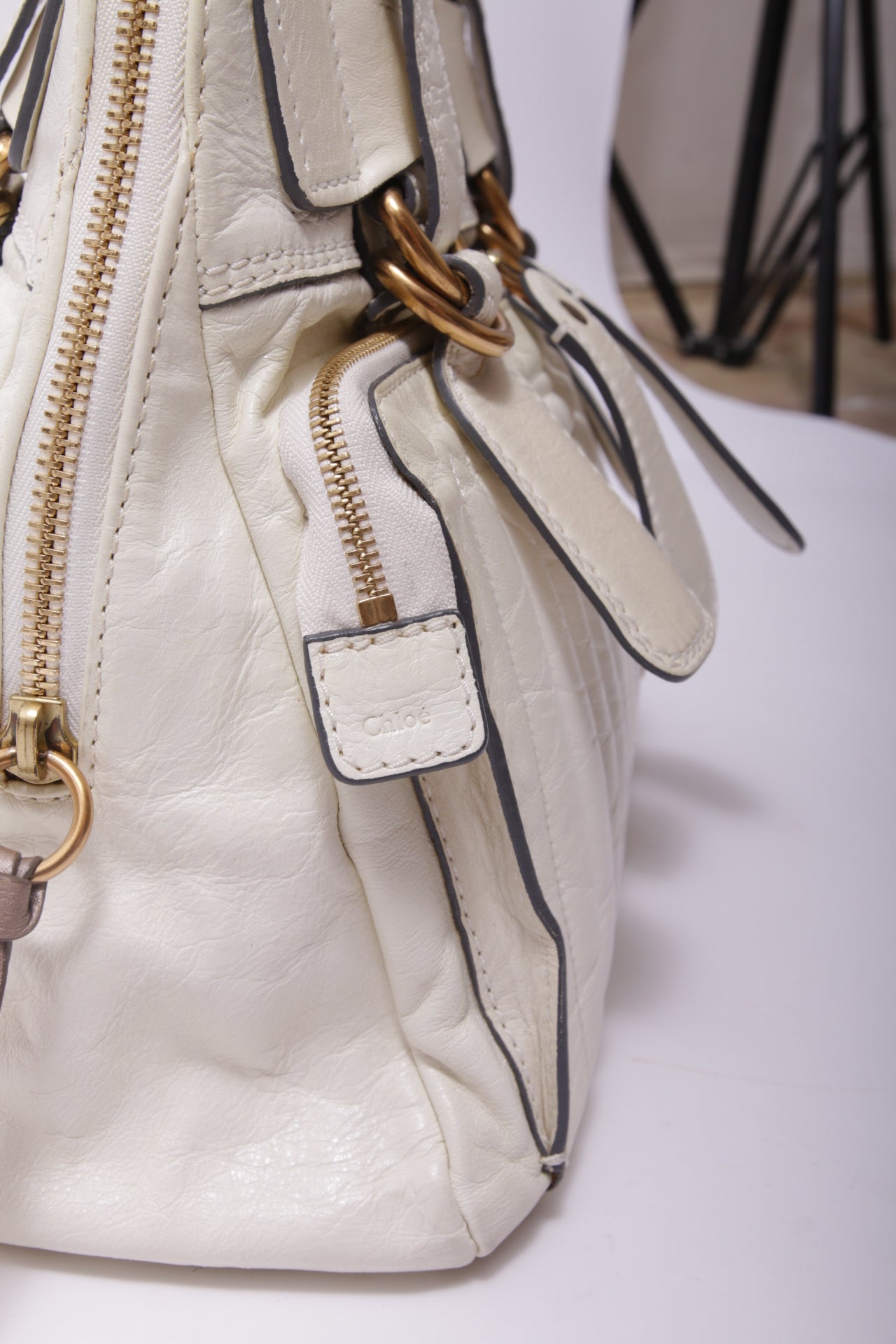 Chloé Spring 2007 bay bag in light cream