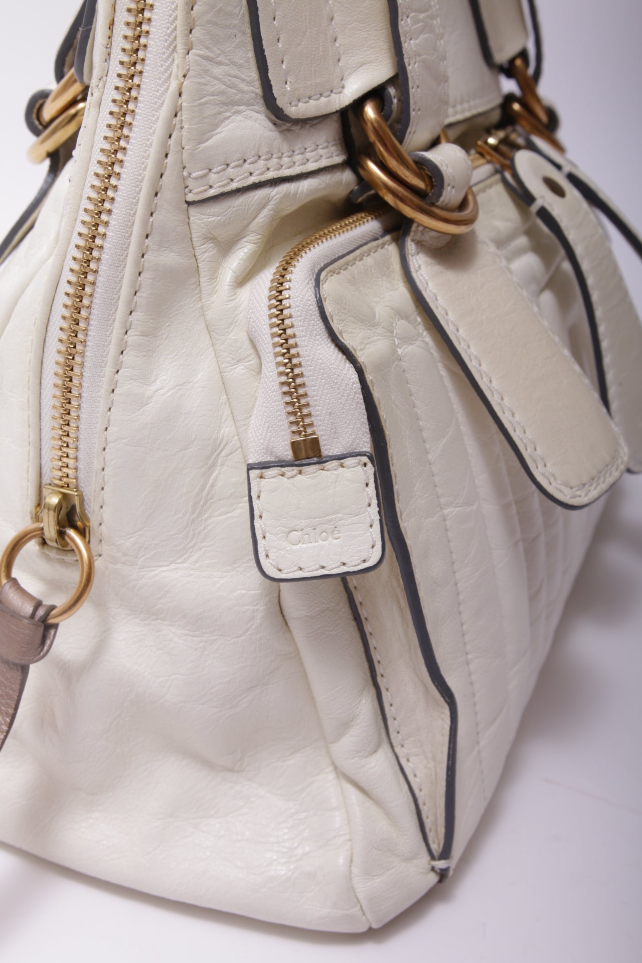 Chloé Spring 2007 bay bag in light cream