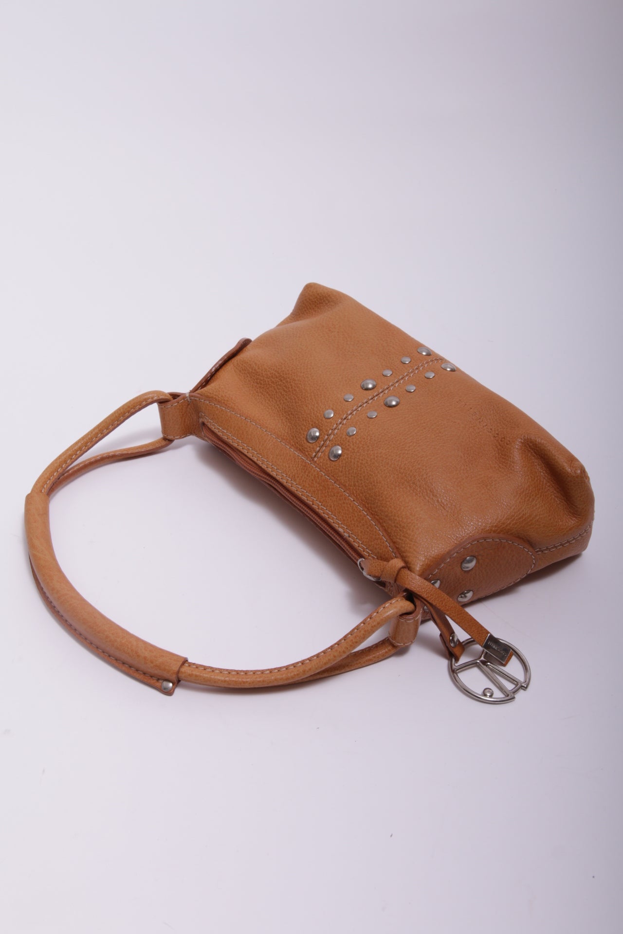 Coccinelle studded bag in camel