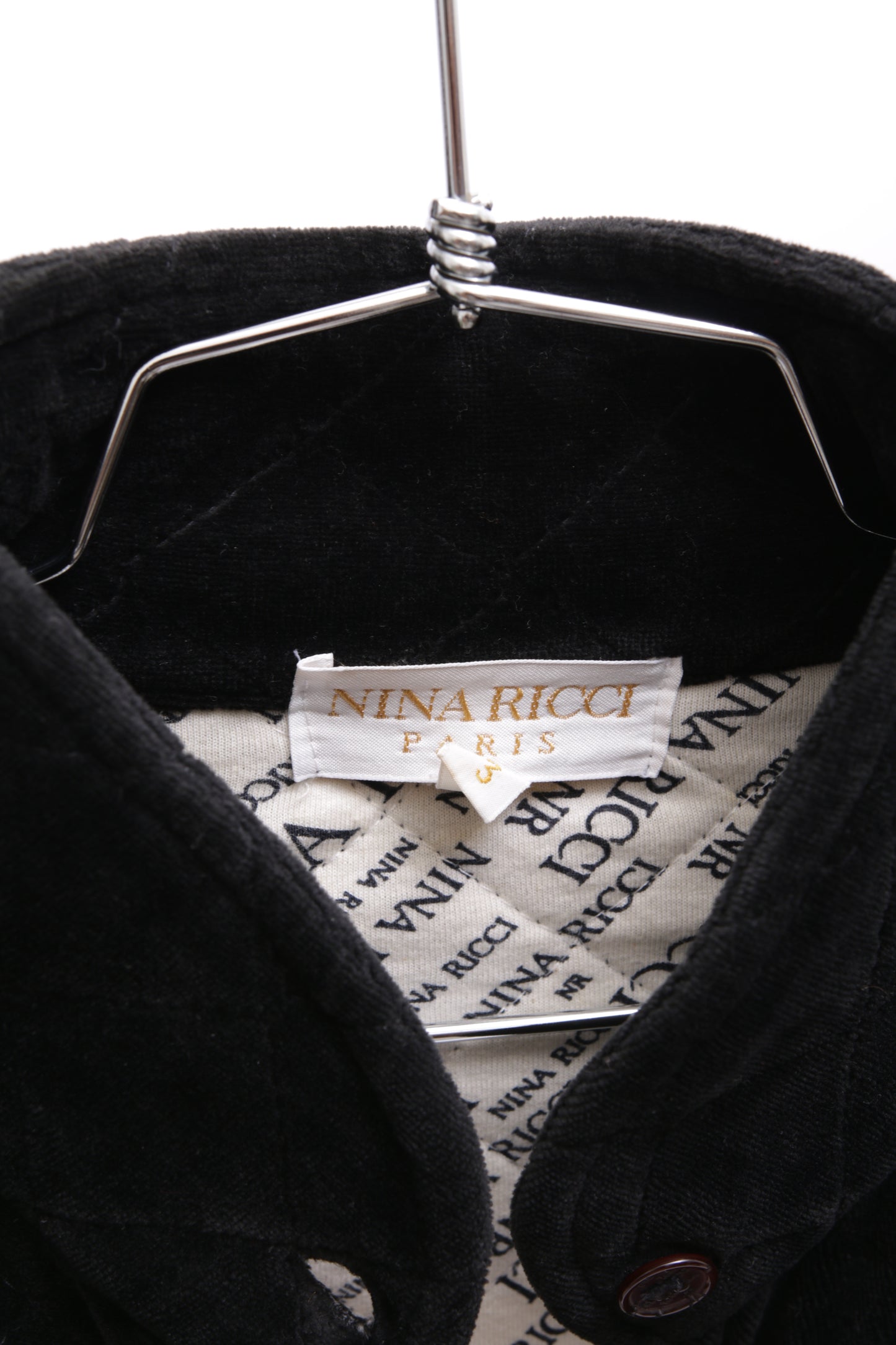 NINA RICCI quilted Japanese jacket