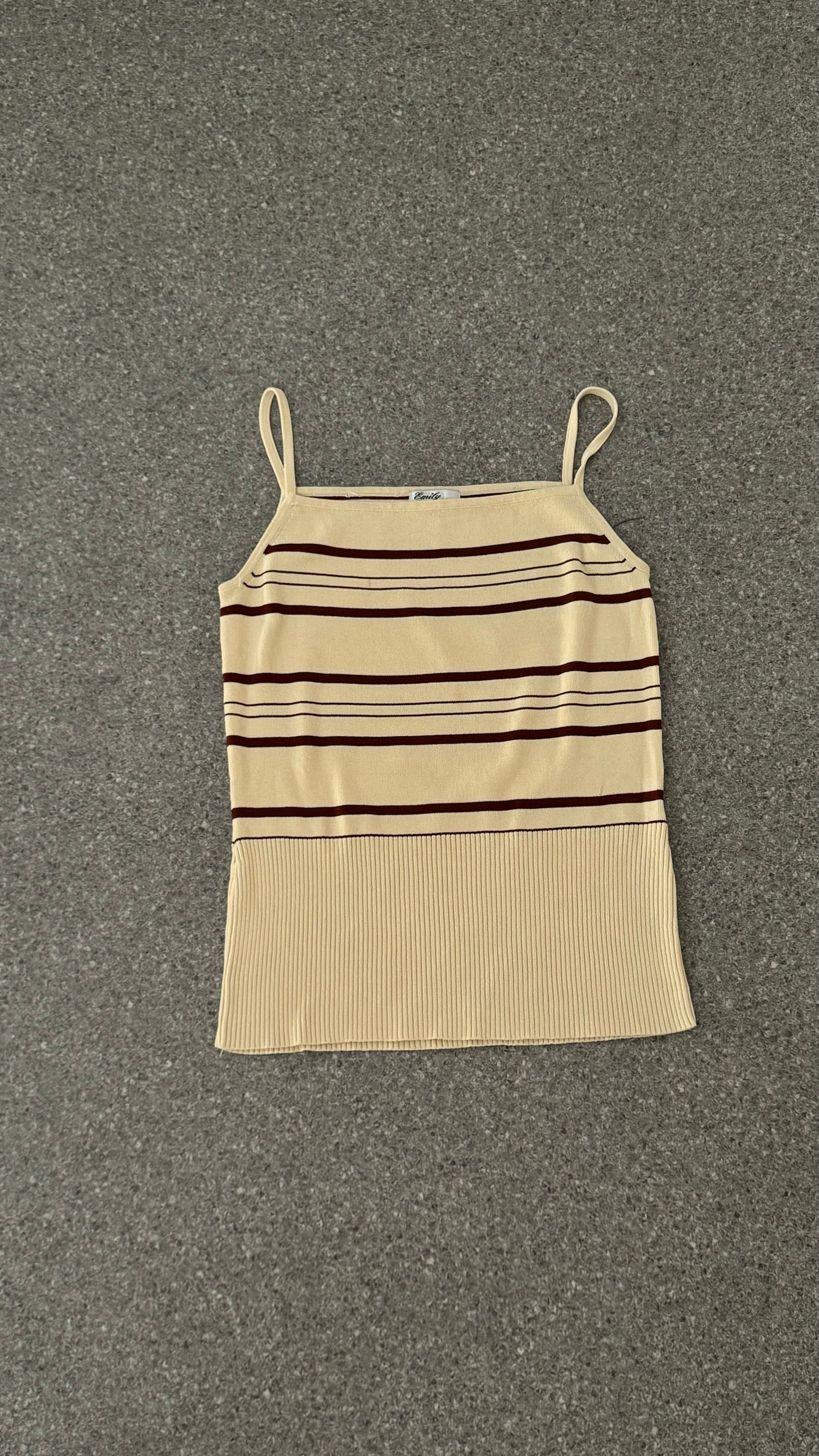 wool stripes top