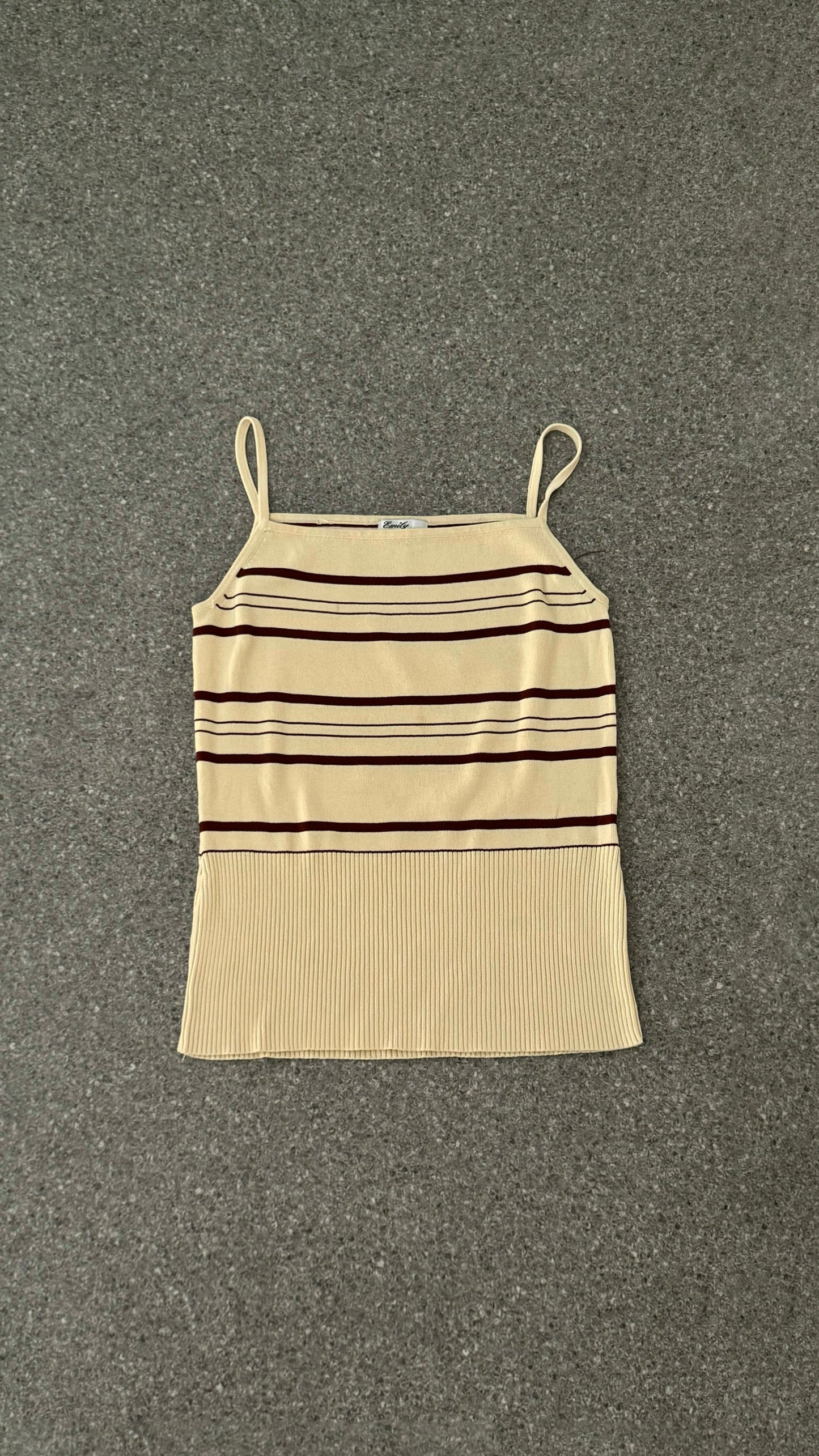 wool stripes top