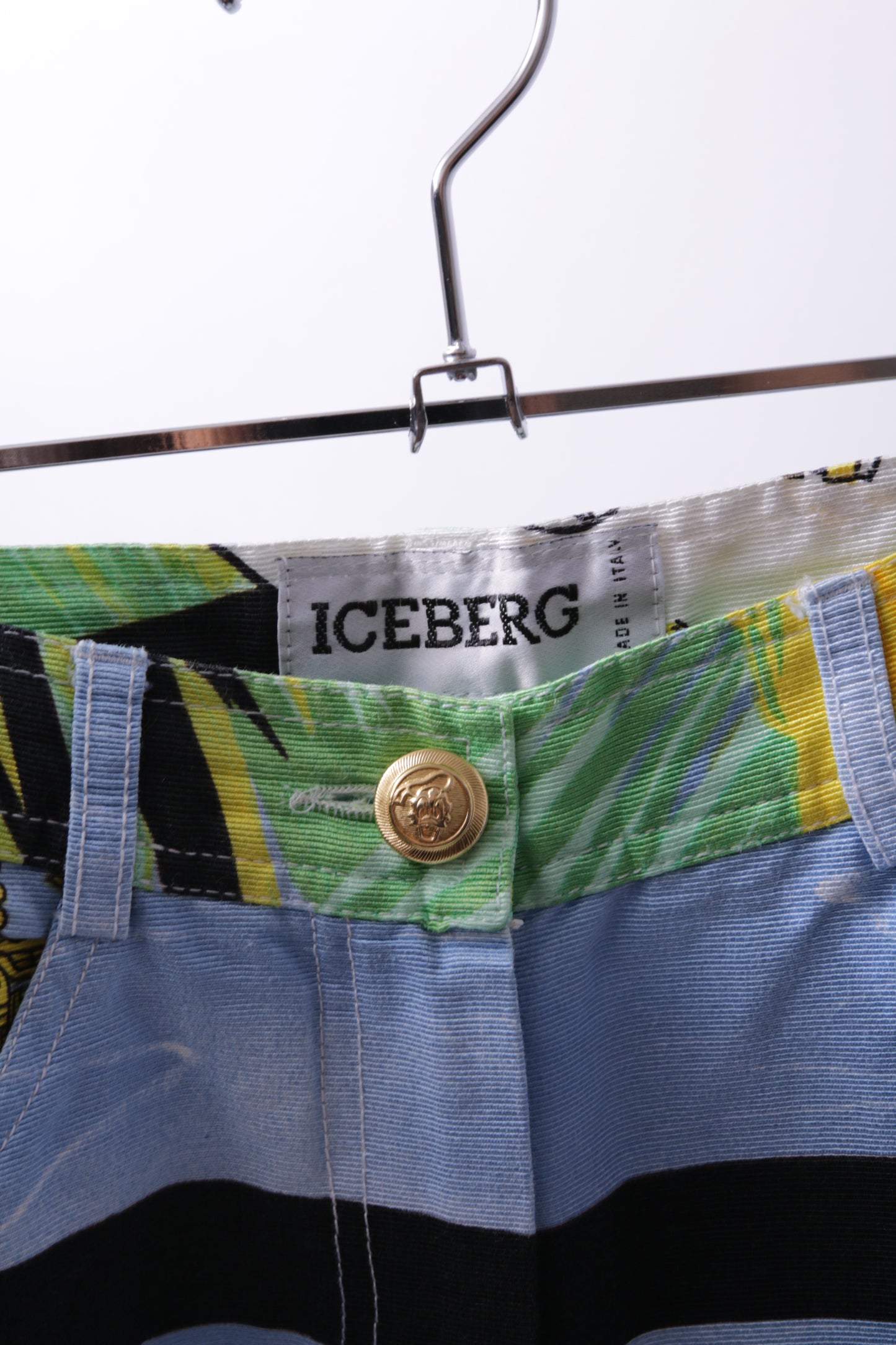 Iceberg 80's Disney printed cotton pants