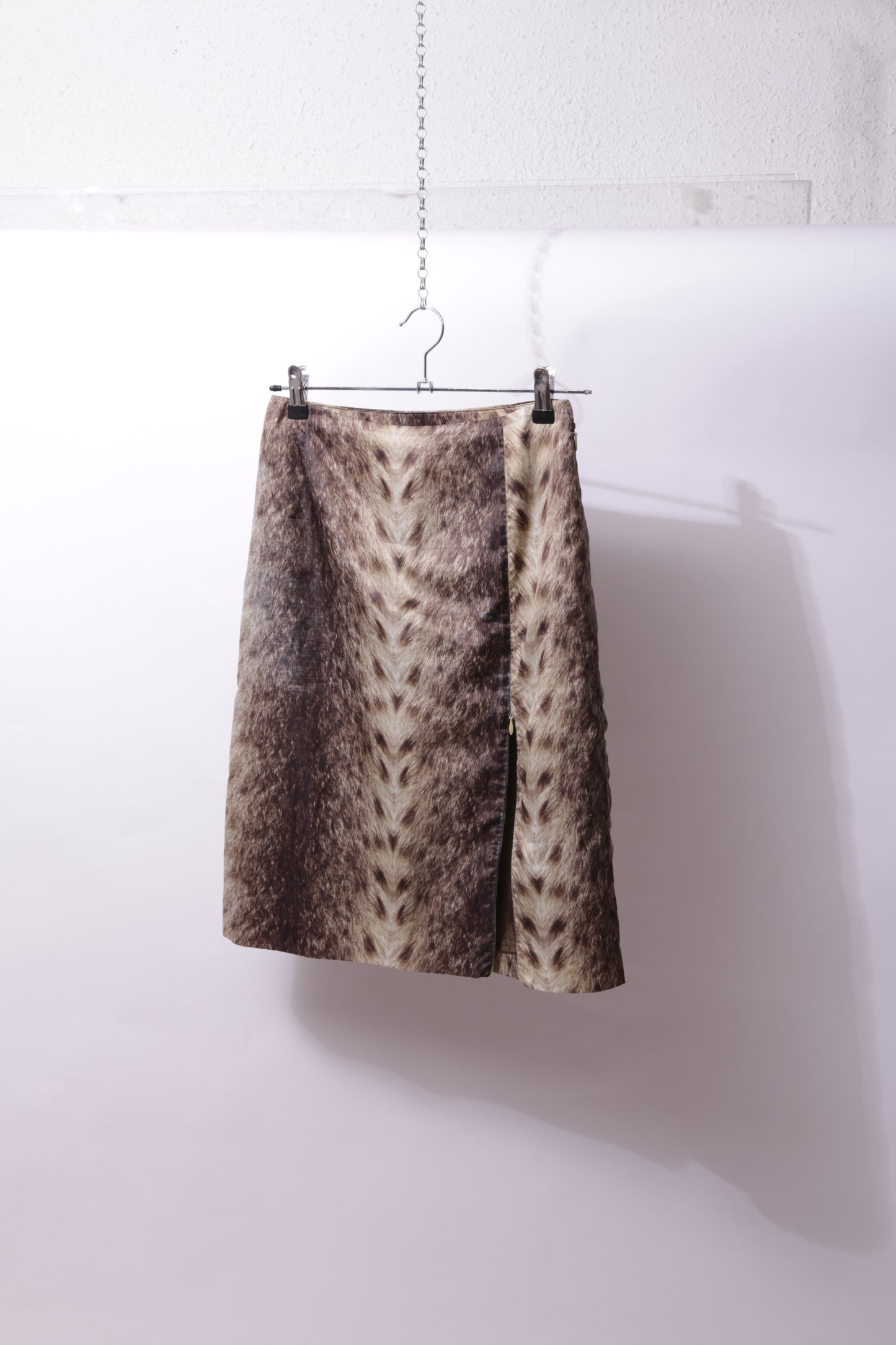 Kookai animal print skirt