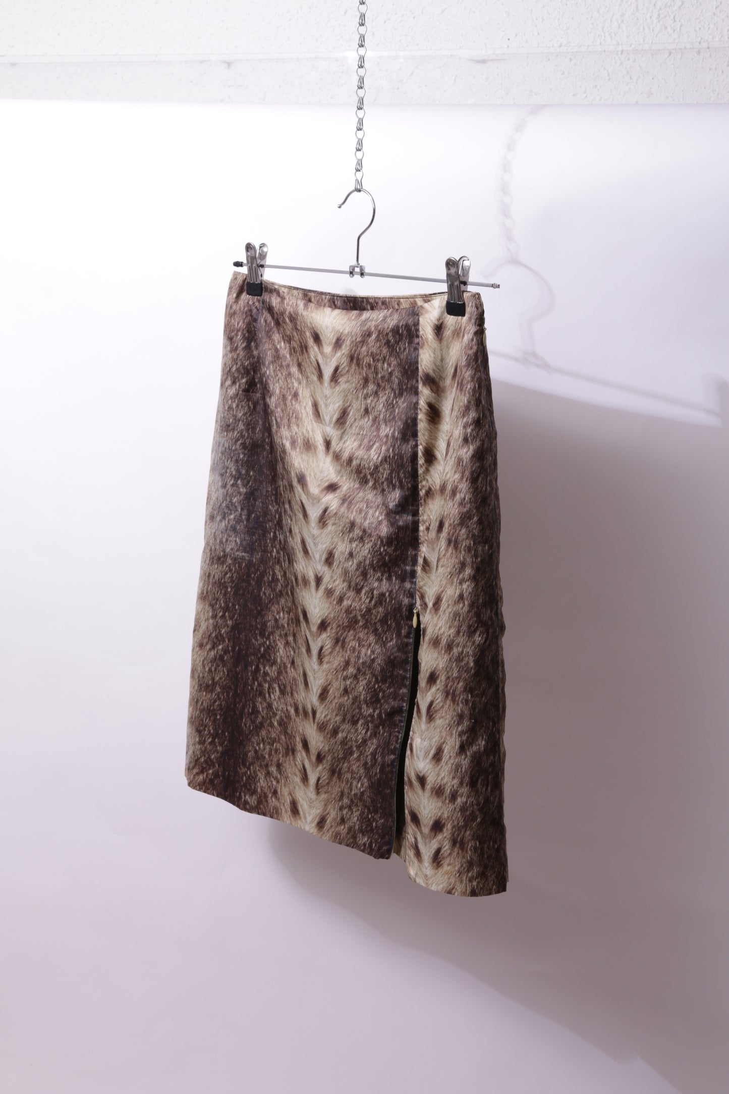 Kookai animal print skirt