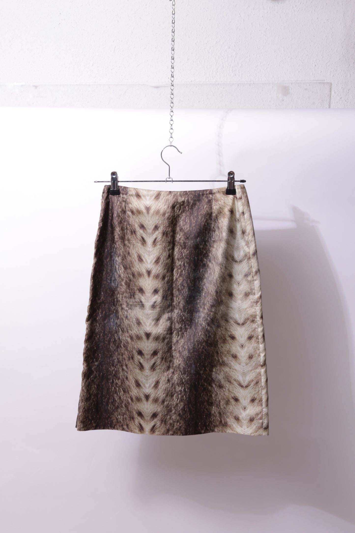 Kookai animal print skirt