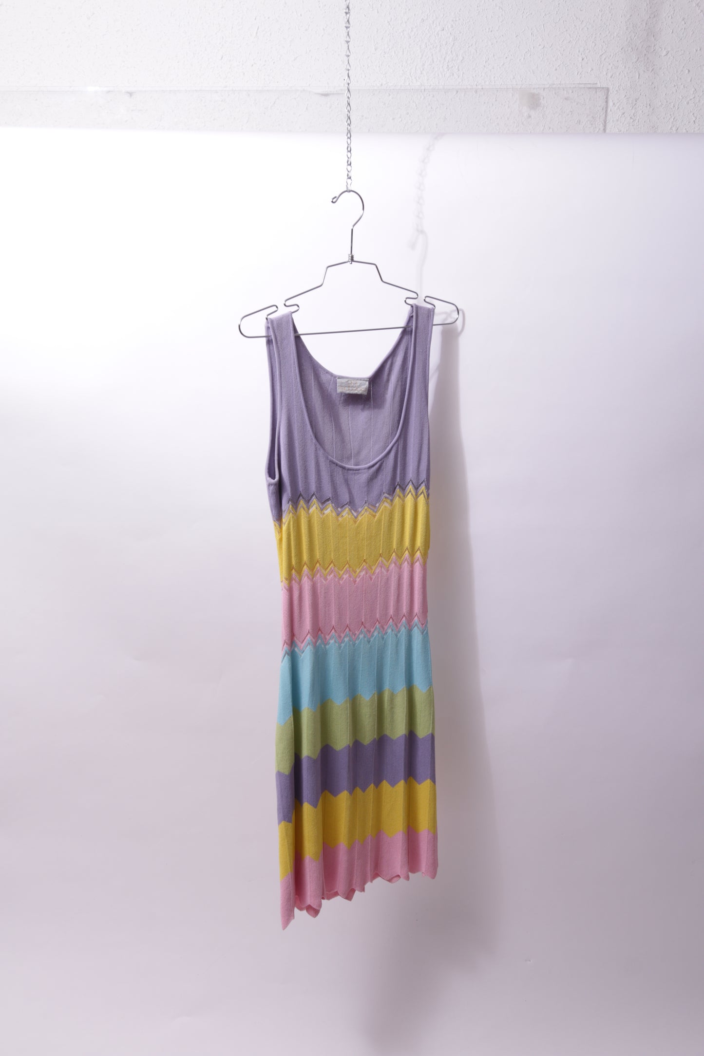 Gai Mattiolo knitted colorful dress