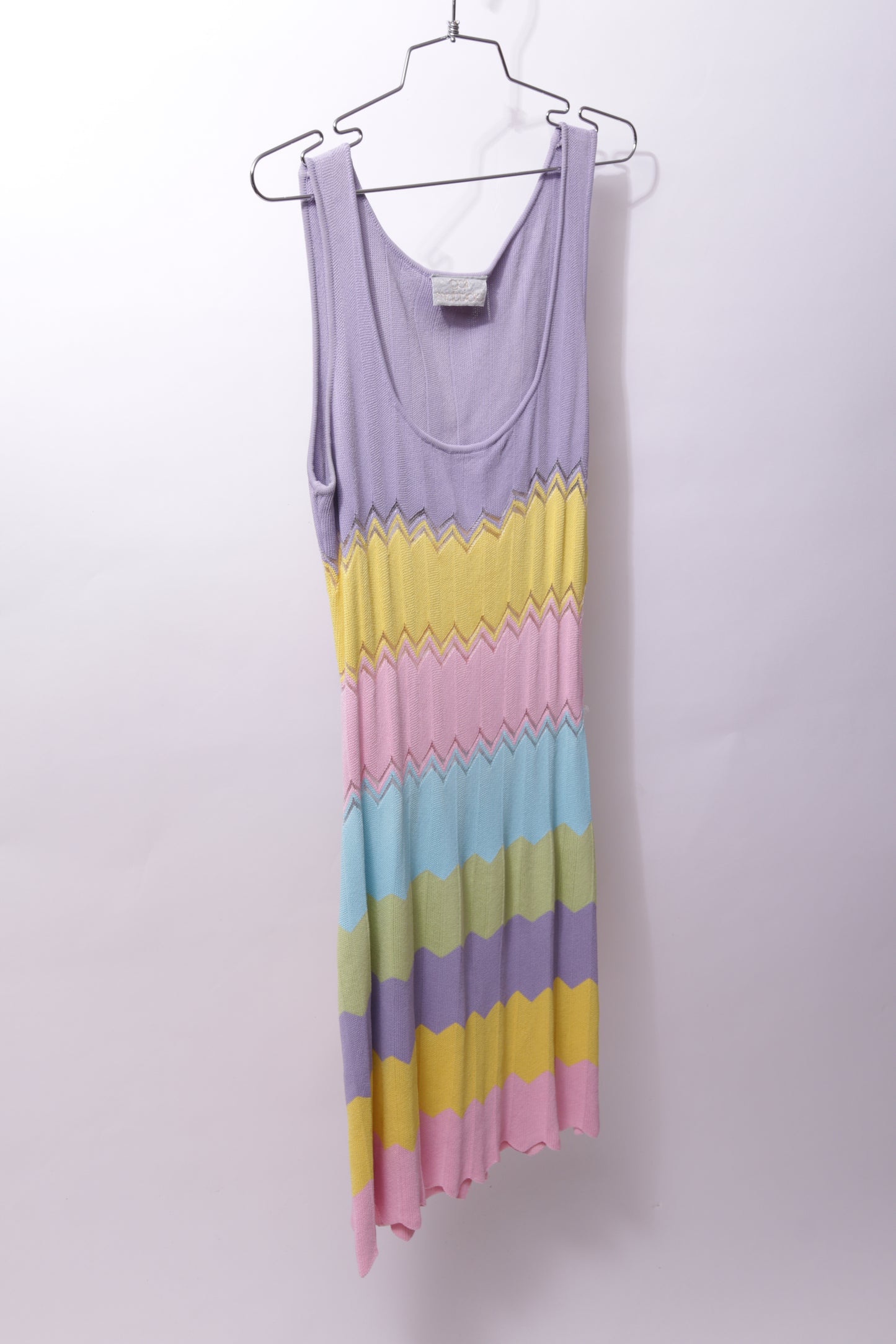 Gai Mattiolo knitted colorful dress