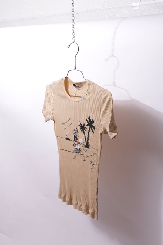 Moschino rib t-shirt