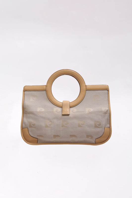 PIERRE CARDIN vintage leather handbag