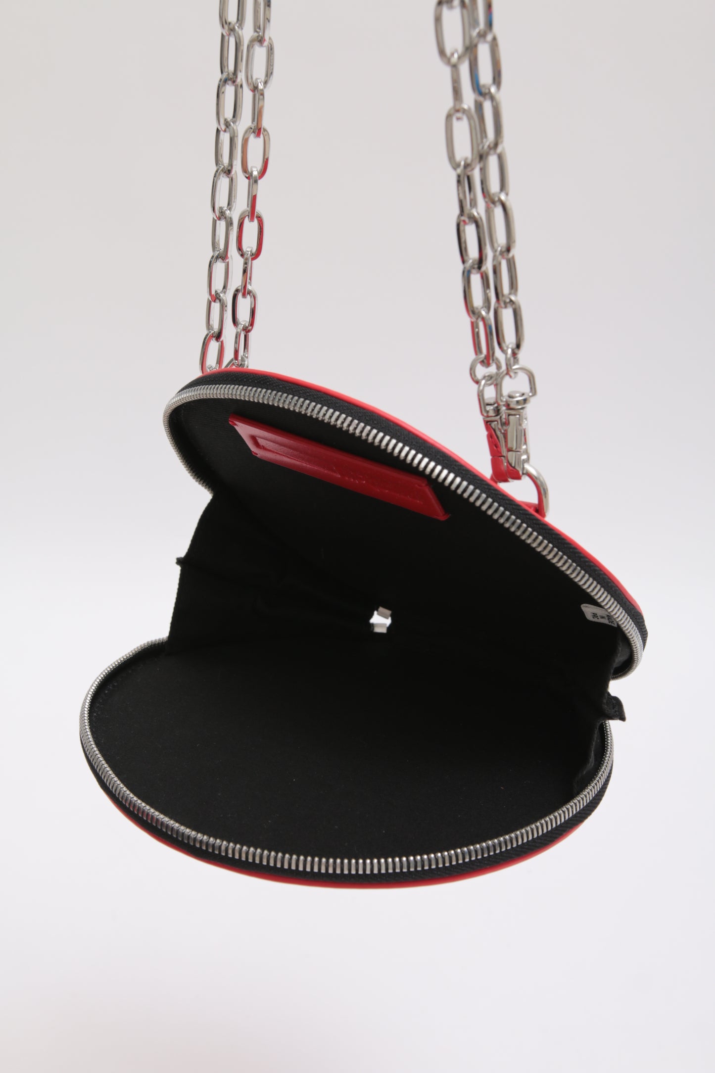 MCQ by ALEXANDER MCQUEEN rounded and studded leather handbag