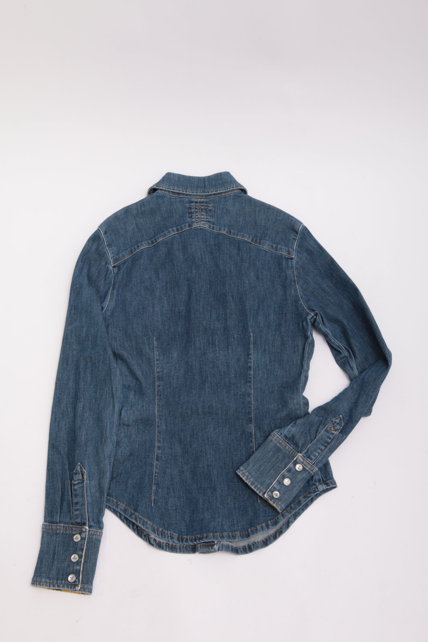 VIVIENNE WESTWOOD X lee collab denim buttoned shirt