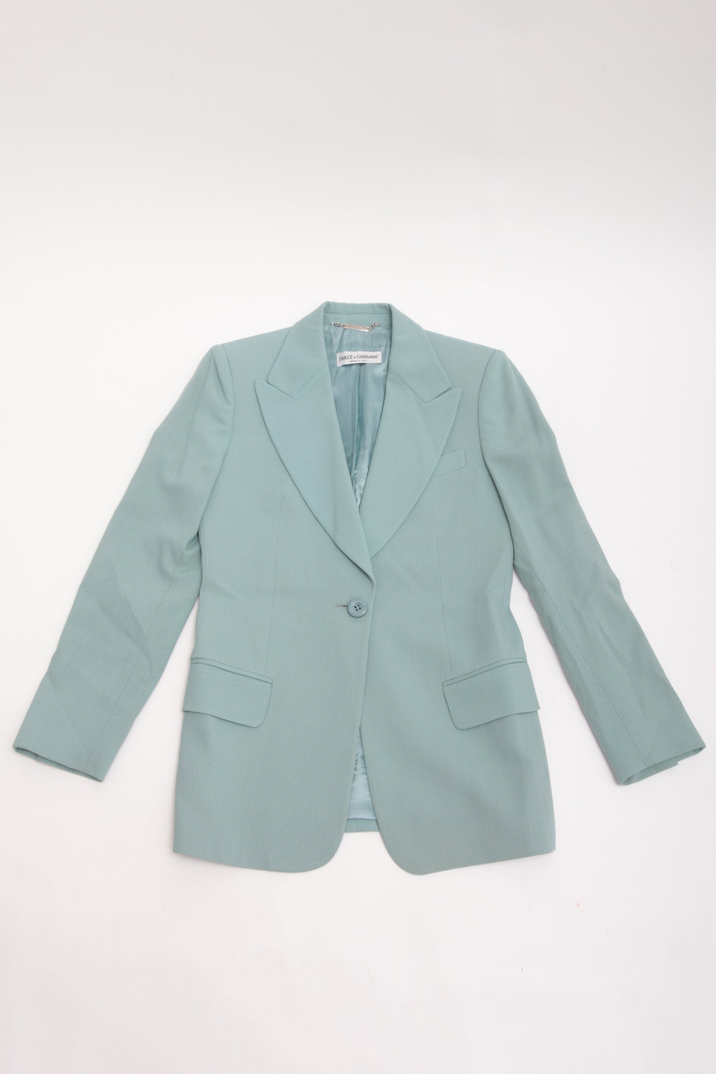 DOLCE & GABBANA light blue blazer