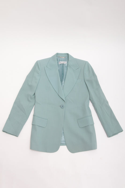 DOLCE & GABBANA light blue blazer